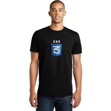 Qivi CSS Baskılı Siyah Erkek Örme T-shirt