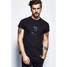 Qivi Dark Souls Dark Souls Frost Baskılı Siyah Erkek Örme T-shirt