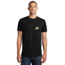 Qivi Death Note Moon Baskılı Siyah Erkek Örme T-shirt