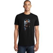 Qivi Doctor Who Bow Ties Bowties Baskılı Siyah Erkek Örme T-shirt