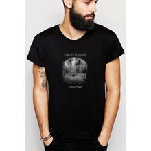 Qivi Dream Theater Train Of Thought Baskılı Siyah Erkek Örme T-shirt