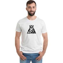 Qivi Fall Out Boy Chicago Baskılı Beyaz Erkek T-shirt