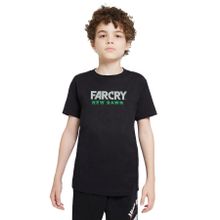 Qivi Far Cry New Dawn Logo Baskılı Unisex Çocuk Siyah T-shirt