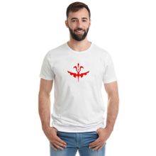 Qivi Fiction Red Baskılı Beyaz Erkek T-shirt