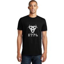 Qivi Göktürk Türk Teşkilatı Mahsusa Baskılı Siyah Erkek Örme T-shirt