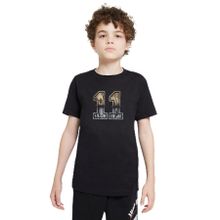 Qivi Illustrated Graphic Baskılı Unisex Çocuk Siyah Sweatshirt