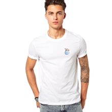 Qivi Küçük Prens Little Rose Gül Prince Baskılı Beyaz Erkek T-shirt