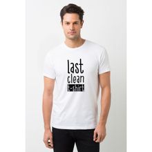 Qivi Last Clean Baskılı Beyaz Erkek T-shirt