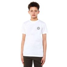 Qivi Linkin Park Logo Göğüs Logo Baskılı Unisex Çocuk Beyaz T-shirt