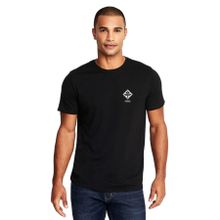 Qivi Manowar Lord Of Steel Baskılı Siyah Erkek Örme T-shirt