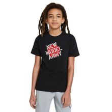 Qivi Naruto Anime Behemoth Baskılı Unisex Çocuk Siyah T-shirt