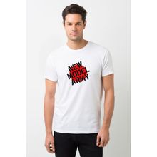 Qivi New Model Army Baskılı Beyaz Erkek T-shirt