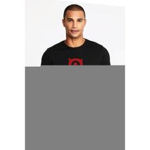 Qivi Of Warcraft For The Horde World Baskılı Siyah Erkek Örme T-shirt