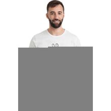 Qivi Peace Win Baskılı Beyaz Erkek T-shirt