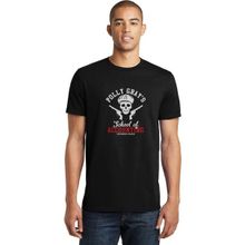 Qivi Peaky Blinders Polly Grays School Of Baskılı Siyah Erkek Örme T-shirt