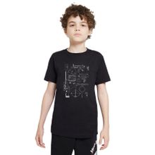 Qivi Pubg Envanter Baskılı Siyah Unisex Çocuk T-shirt