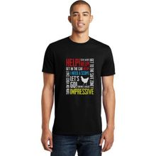 Qivi Pubg Karışık Baskılı Siyah Erkek Örme T-shirt