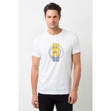 Qivi Pubg Stay Out Baskılı Beyaz Erkek T-shirt