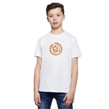 Qivi RF0462-COCTS Baskılı Unisex Çocuk Beyaz T-shirt