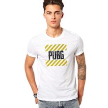Qivi RF0490-ERKTS Pubg Baskılı Beyaz Örme Erkek T-shirt