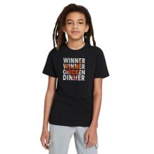 Qivi RF0495-COCTS Baskılı Siyah Erkek Çocuk T-shirt