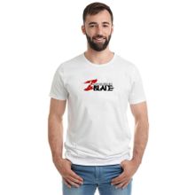 Qivi RF0552-ERKTS Tiktok Baskılı Beyaz Örme Erkek T-shirt