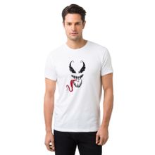 Qivi RF0578-ERKTS Venom Baskılı Beyaz Örme Erkek T-shirt