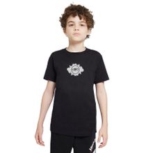 Qivi RF1135-COCTS Baskılı Unisex Çocuk Siyah T-shirt