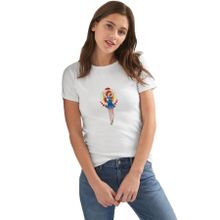 Qivi Riverdale Cheryl Blossom Beyaz Kadın T-shirt