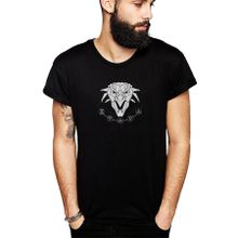 Qivi School of Griffin Baskılı Siyah Erkek Örme T-shirt