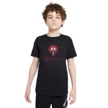 Qivi SFK0012-COCTS Baskılı Unisex Çocuk Siyah Sweatshirt