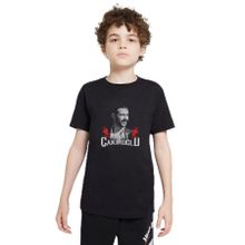 Qivi SFK0250-COCTS Erkek Çocuk Siyah Baskılı T-shirt
