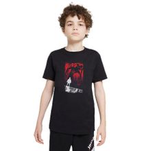 Qivi SFK0324-COCTS Baskılı Unisex Çocuk Siyah Sweatshirt