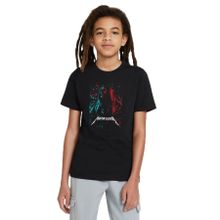 Qivi SFK0448-COCTS Baskılı Unisex Çocuk Siyah Sweatshirt