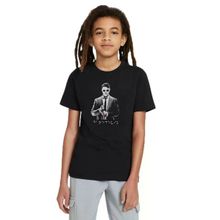 Qivi SFK0490-COCTS Baskılı Unisex Çocuk Siyah Sweatshirt