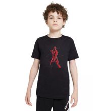Qivi SFK0491-COCTS Baskılı Erkek Çocuk Siyah Sweatshirt