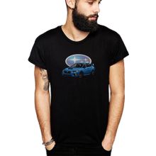 Qivi SFK0553ERKTS Baskılı Siyah Örme Erkek T-shirt