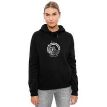 Qivi SFK0577KDNTS Venom Baskılı Siyah Örme Kadın T-shirt