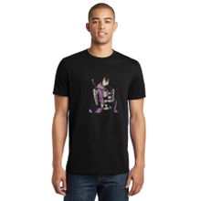 Qivi SFK0654ERKTS Anime One Punch Man Baskılı Siyah Örme Erkek T-shirt