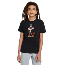 Qivi SFK0680-COCTS Baskılı Unisex Çocuk Siyah T-shirt