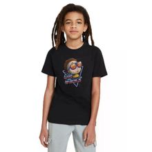 Qivi SFK0701-COCTS Rick Morty Geez Baskılı Unisex Çocuk Siyah Sweatshirt