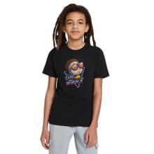 Qivi SFK0701-COCTS Rick Morty Geez Baskılı Unisex Çocuk Siyah Sweatshirt