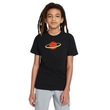 Qivi SFK0783-COCTS Baskılı Unisex Çocuk Siyah Sweatshirt