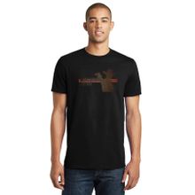 Qivi SFK0912ERKTS Walking Dead Baskılı Siyah Erkek Örme T-shirt