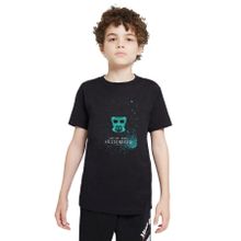Qivi SFK1010-COCTS Baskılı Unisex Çocuk Siyah Sweatshirt
