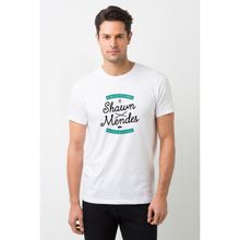 Qivi Shawn Mendes Best Mistakes Baskılı Beyaz Erkek T-shirt