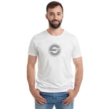 Qivi Sparco Spc Baskılı Beyaz Erkek Örme T-shirt