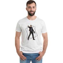Qivi Star Lord Galaxy Of The Guardians Baskılı Beyaz Erkek Örme T-shirt