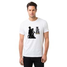 Qivi The Last Of Us Remastered Wallpaper Baskılı Beyaz Erkek Örme T-shirt