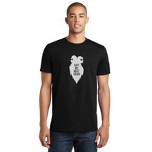 Qivi The100 May We Meet Again İki Baskılı Siyah Erkek Örme T-shirt